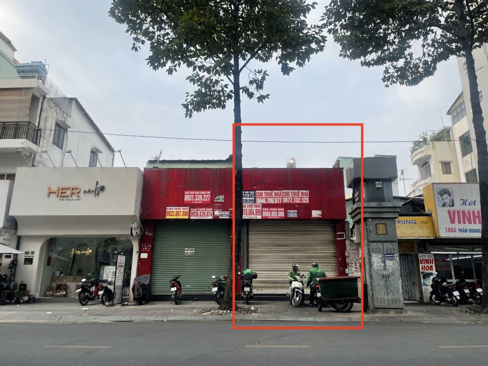 Bán nhà mặt tiền 188A2 đường Trần Quang Khải phường Tân Định quận 1
