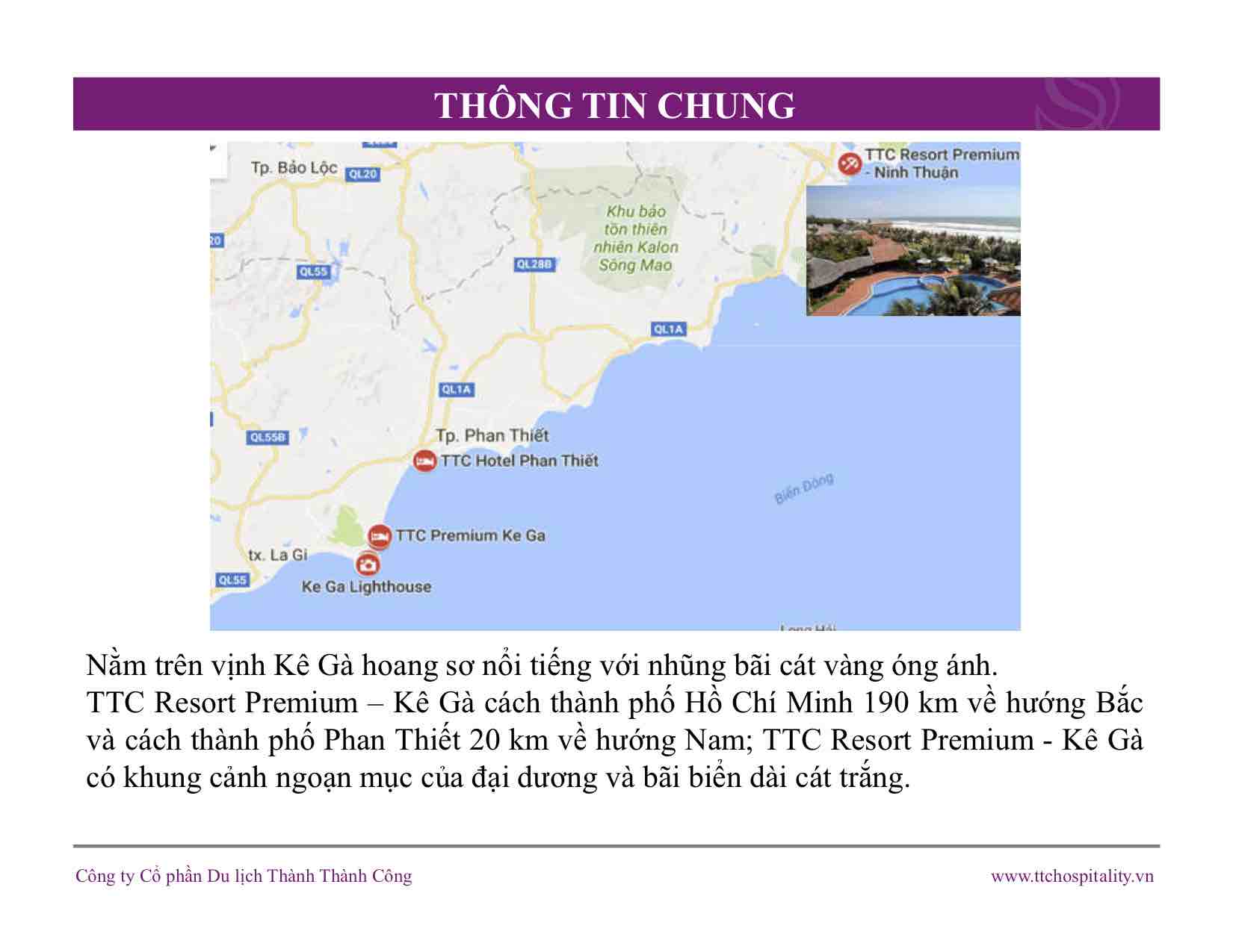 Cần tìm nhà đầu tư TTC Resort Premium Kê Gà huyện Hàm Thuận Nam tỉnh Bình Thuận