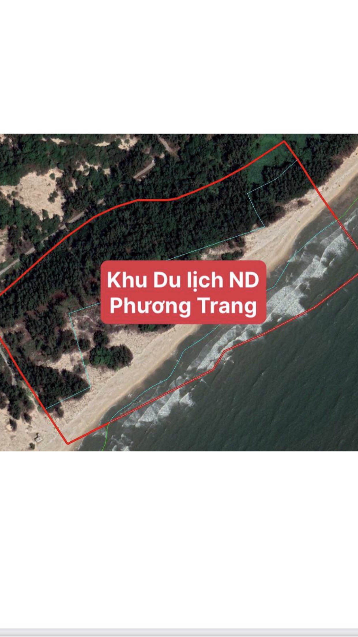 Chuyển nhượng dự án Khu du lịch nghỉ dưỡng Phương Trang Huyện Đất Đỏ