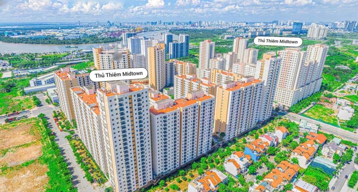 Bán căn hộ Thủ Thiêm Midtown Thành phố Thủ Đức