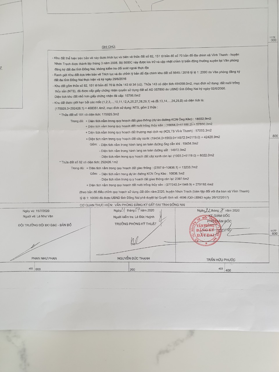 Chuyển nhượng khu đất 50ha Đường Liên Cảng Huyện Nhơn Trạch