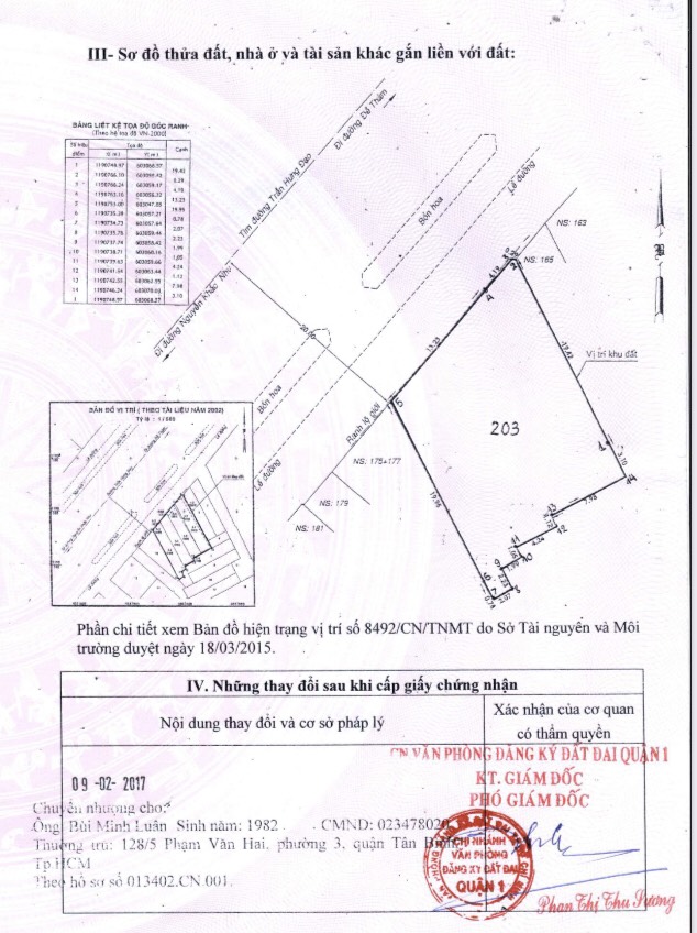 Bán nhà 167 169 171 173 Trần Hưng Đạo Quận 1