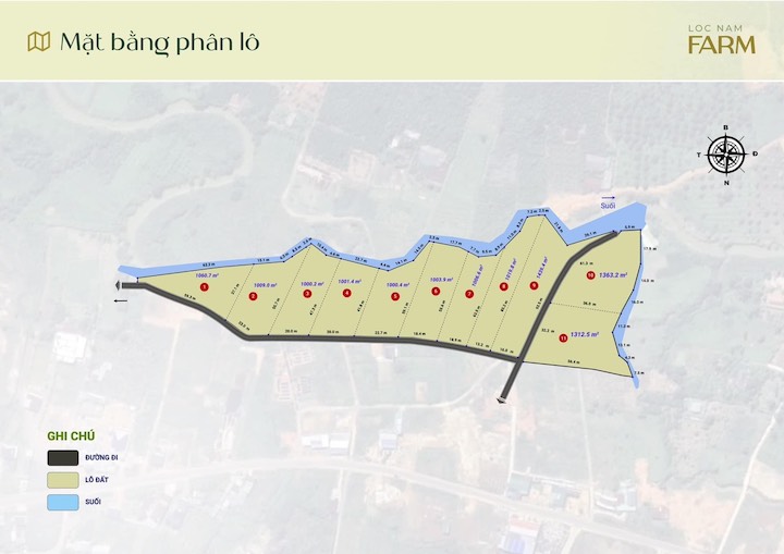 Bán đất đường Quốc Lộ 55 huyện Bảo Lâm