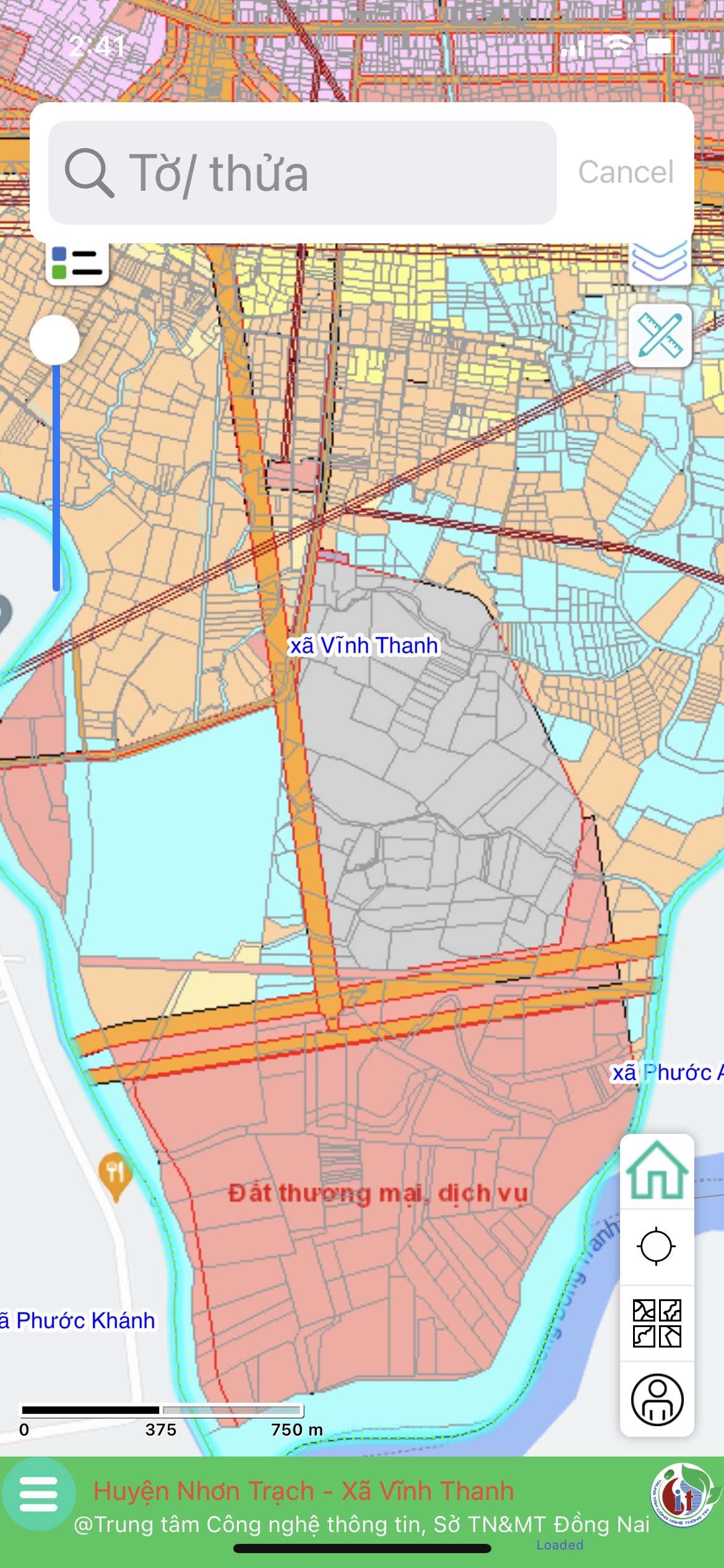 Bán đất xã Vĩnh Thanh tỉnh Đồng Nai