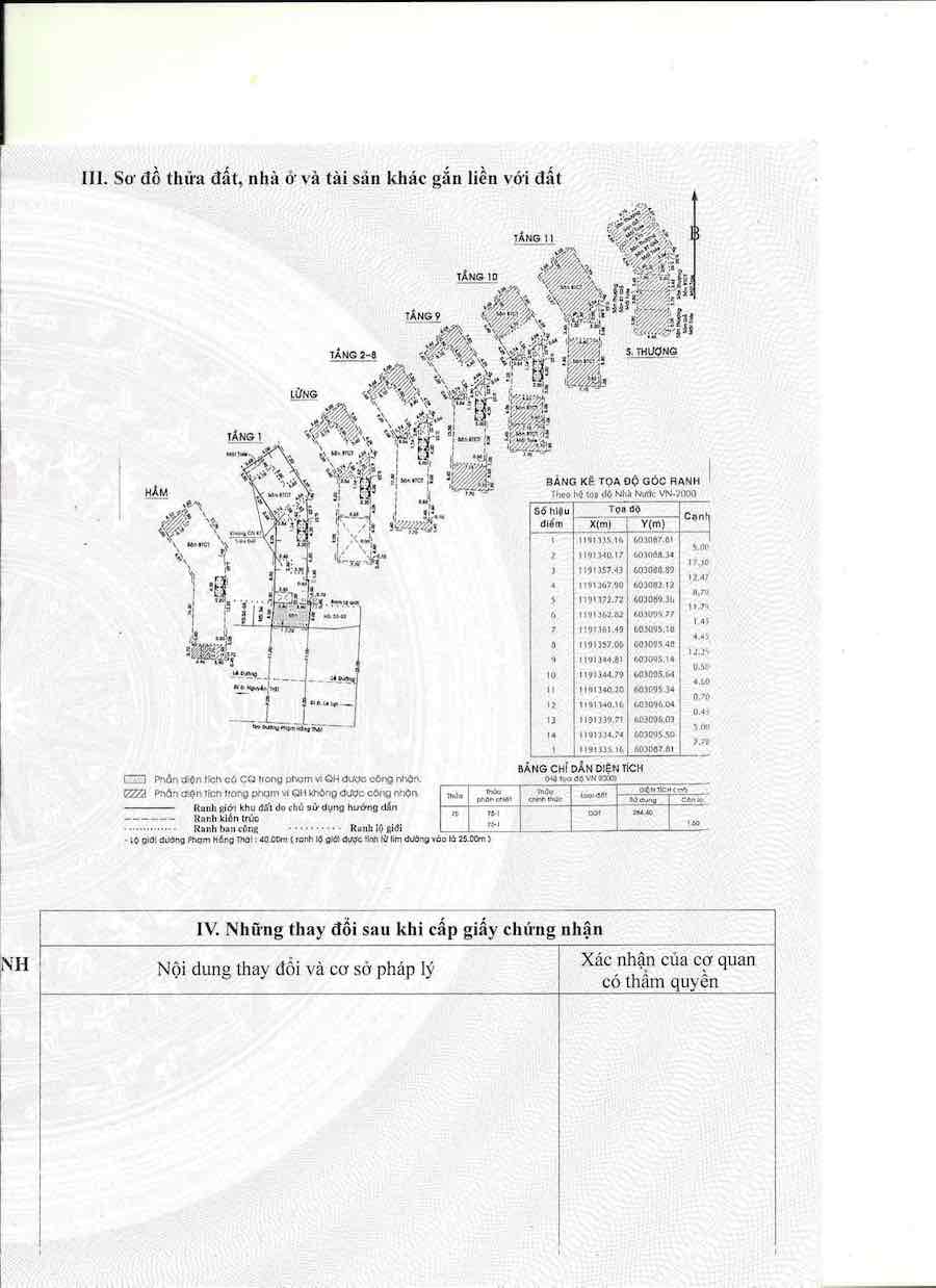 Bán nhà 52B Phạm Hồng Thái Quận 1