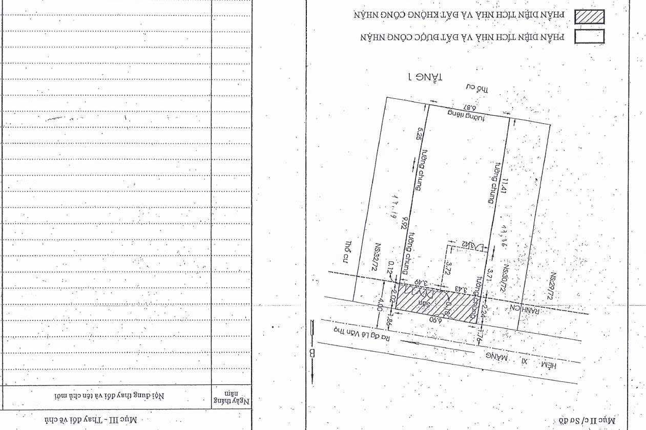 Bán nhà đường Lê Văn Thọ quận Gò Vấp