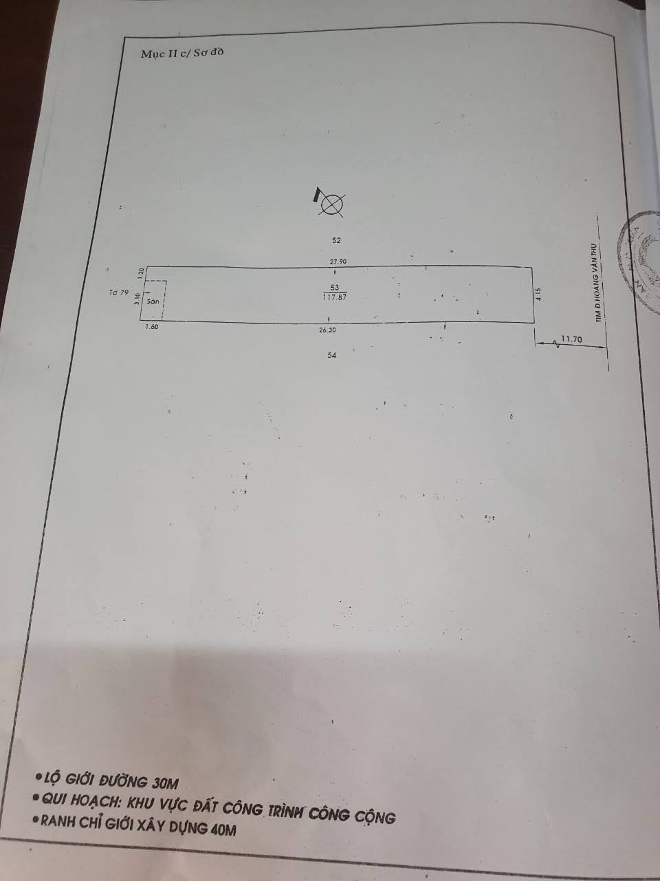 Bán nhà 578 Hoàng Văn Thụ quận Tân Bình