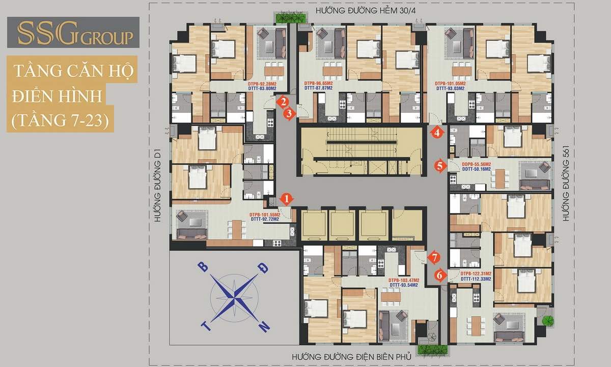 Bán sang nhượng căn hộ Pearl Plaza Quận Bình Thạnh