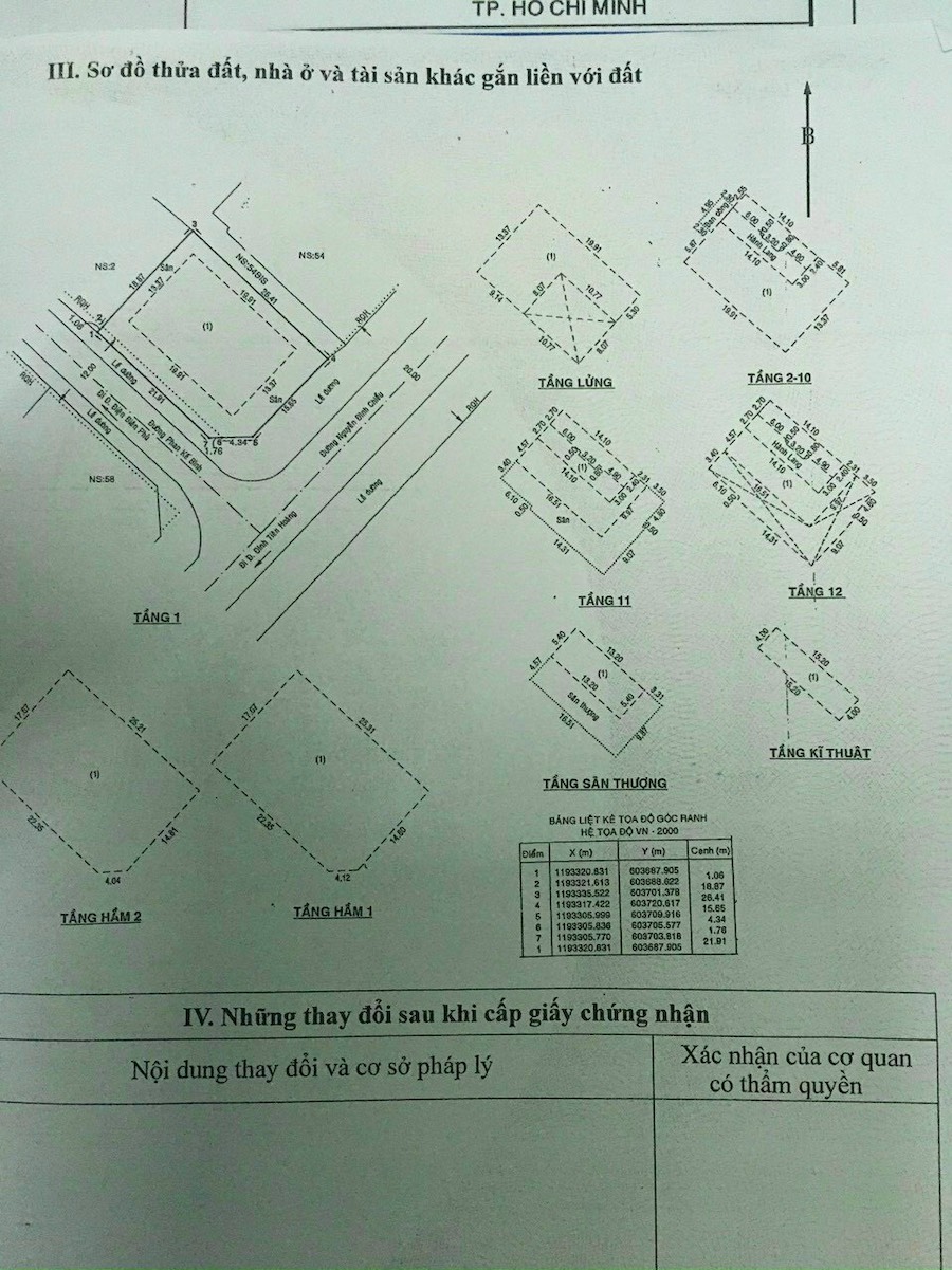 Bán tòa nhà góc 2 mặt tiền 146 Nguyễn Đình Chiểu Quận 3