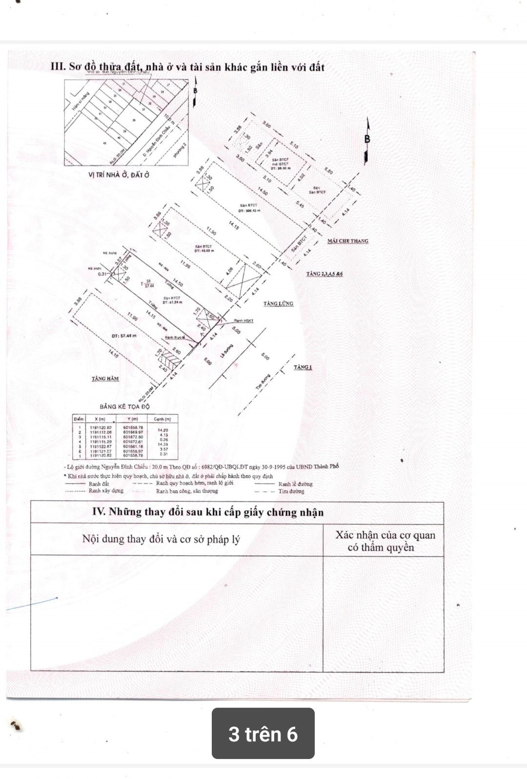 Bán nhà 606 Nguyễn Đình Chiểu Quận 3