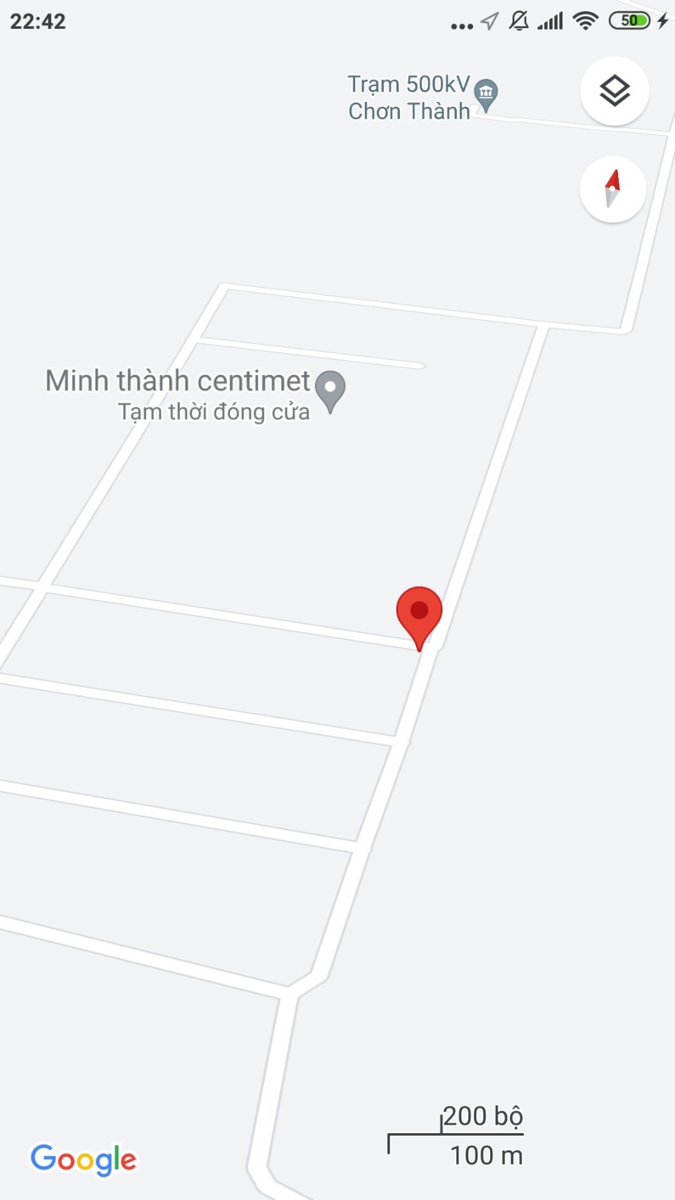 Bán đất nền dự án Chơn Thành Centimet huyện Chơn Thành