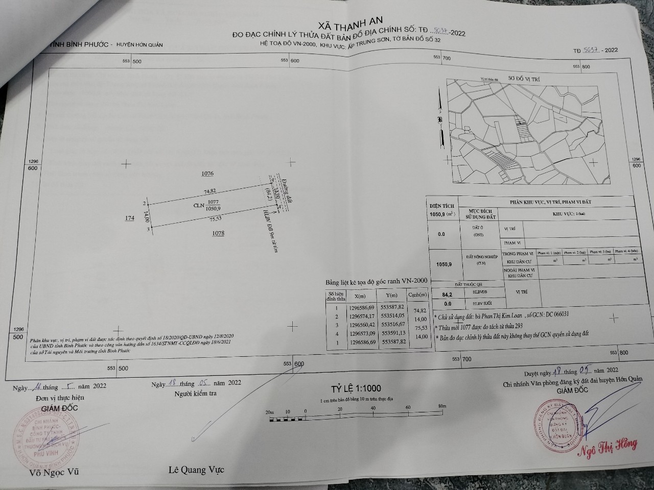Bán đất Khu dân cư xã Thanh An tỉnh Bình Phước